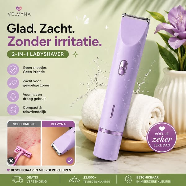 Eindelijk een goeie scheerapparaat voor vrouwen