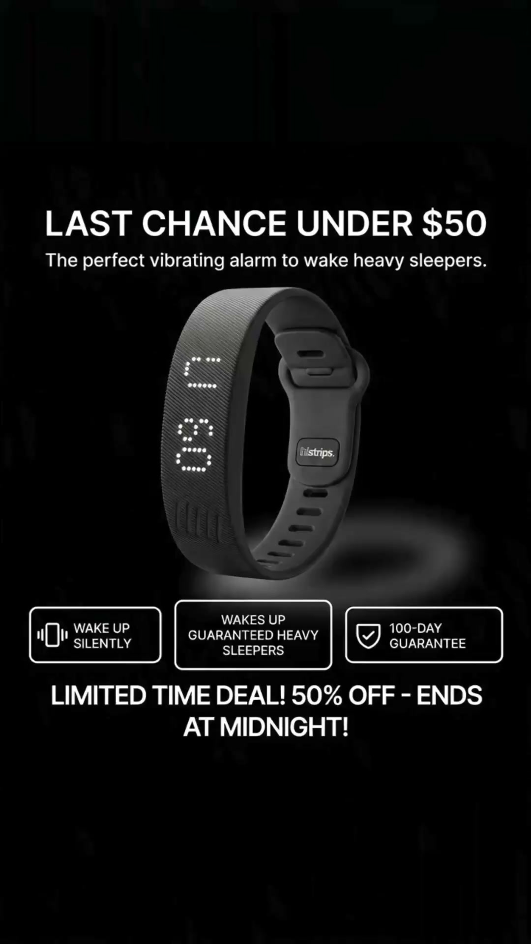 50% Off — Ends at Midnight