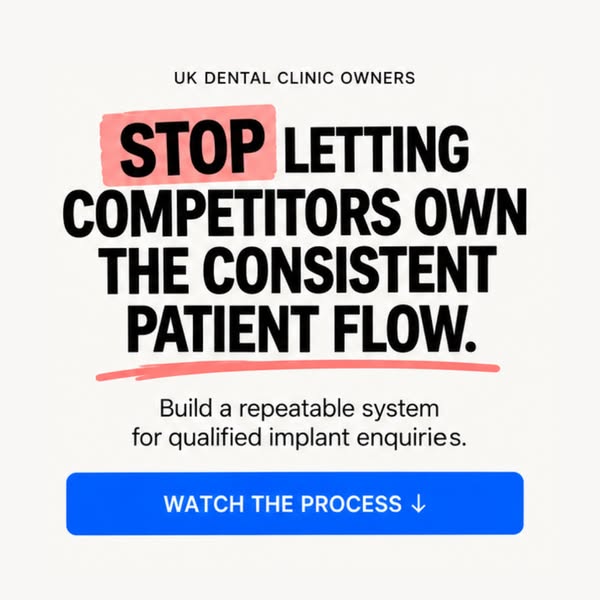 [dentists] get 3-5 new implant patients per month