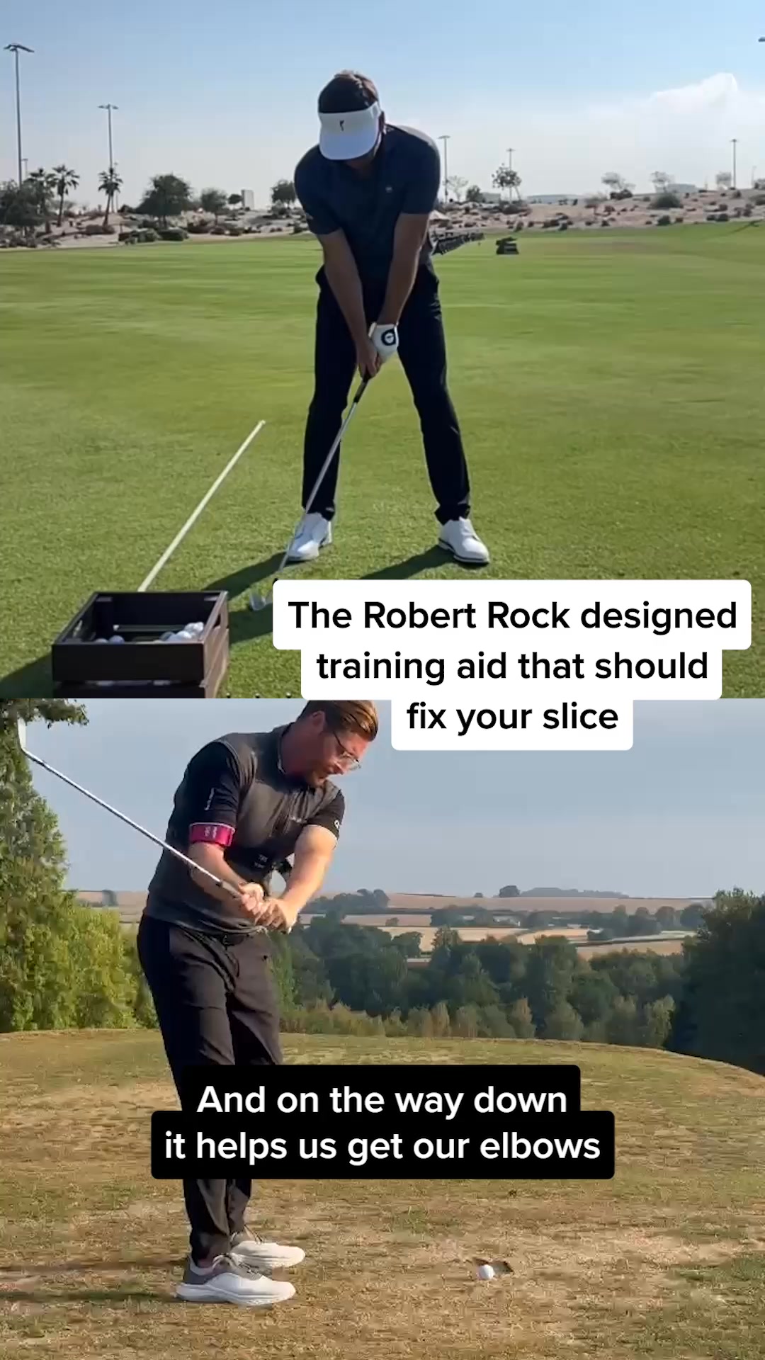 Robert Rocks New Training Aid Will Fix Your Slice