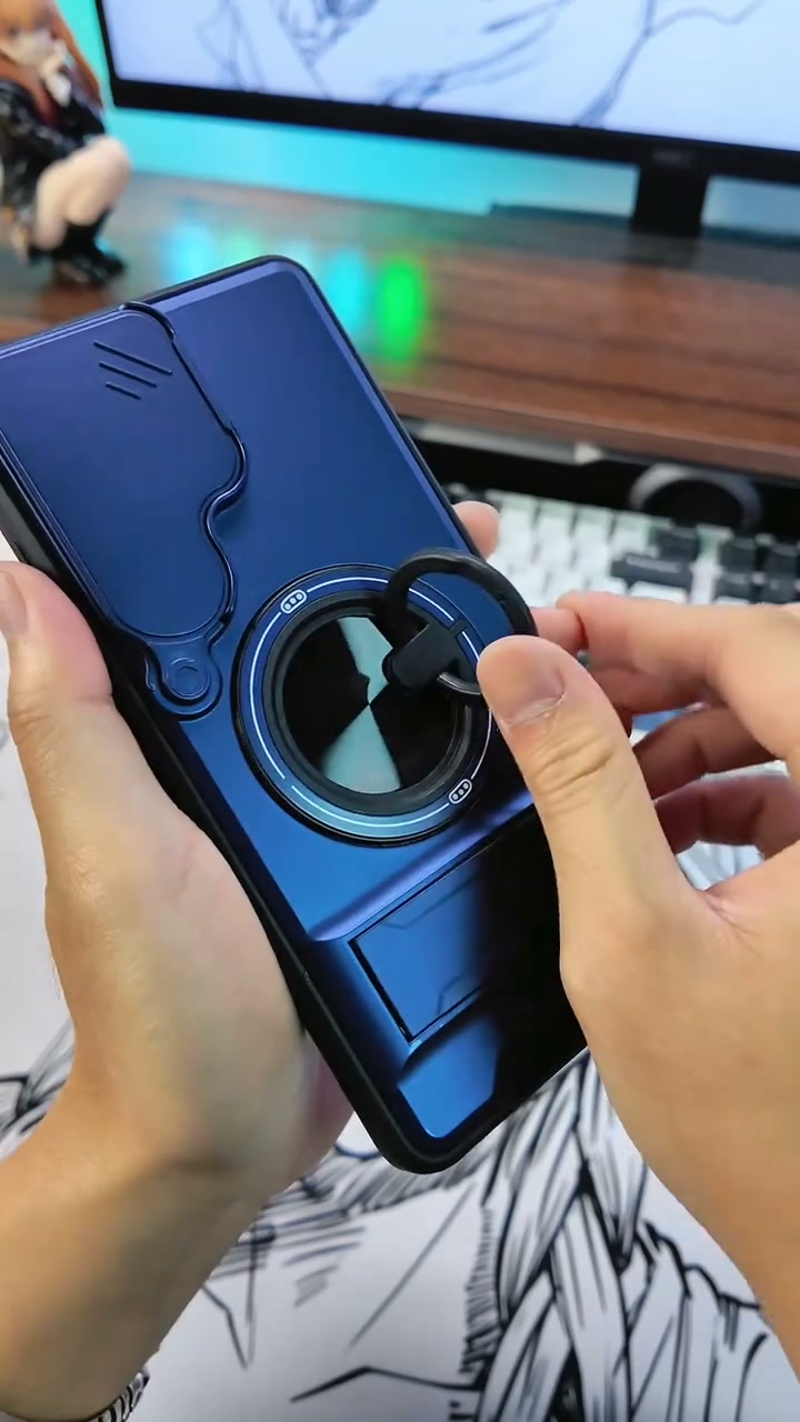 Magnetic 360° Rotating Ring Case for Samsung Ultra