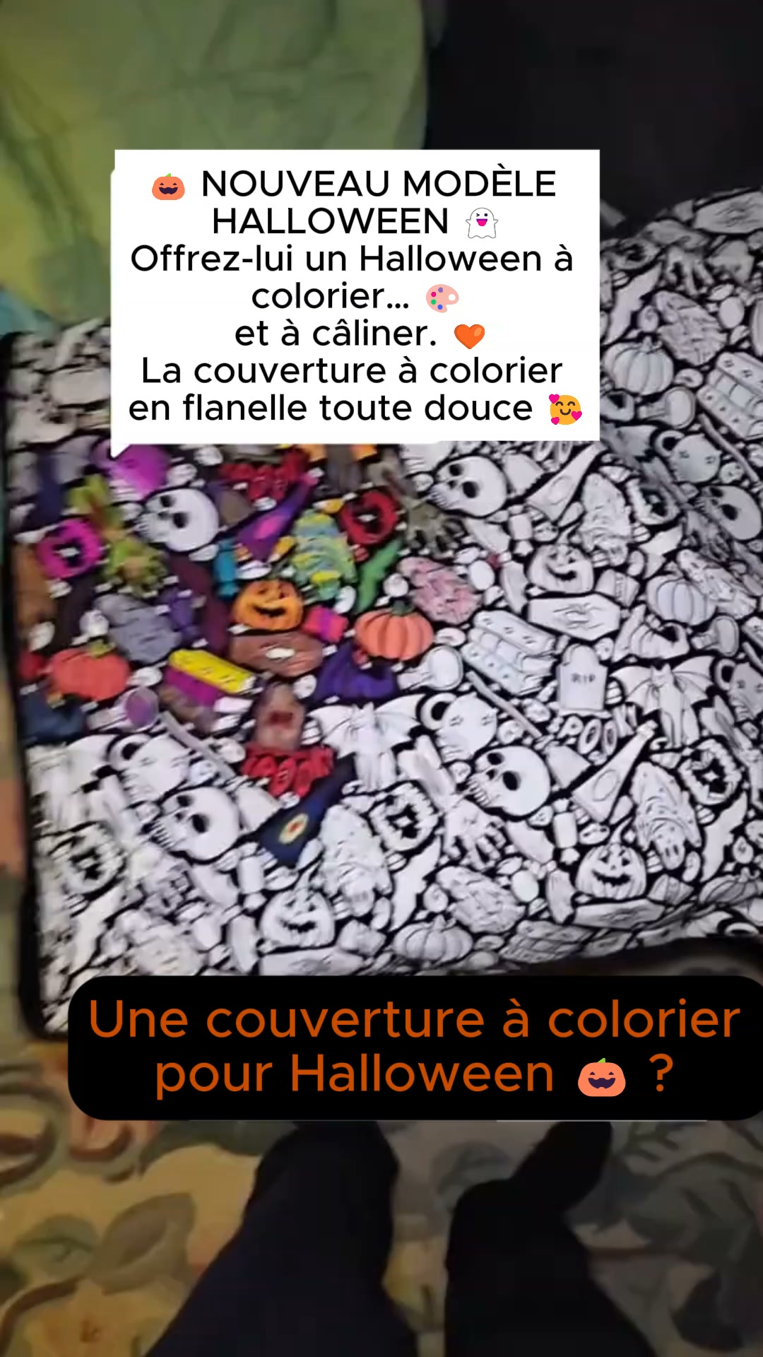 Votre Halloween à colorier et à câliner !