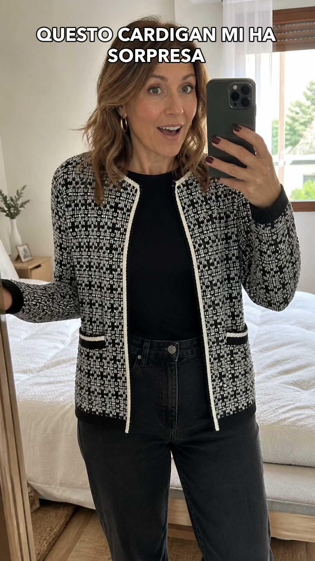 Cardigan Milano Bouclé: -50%