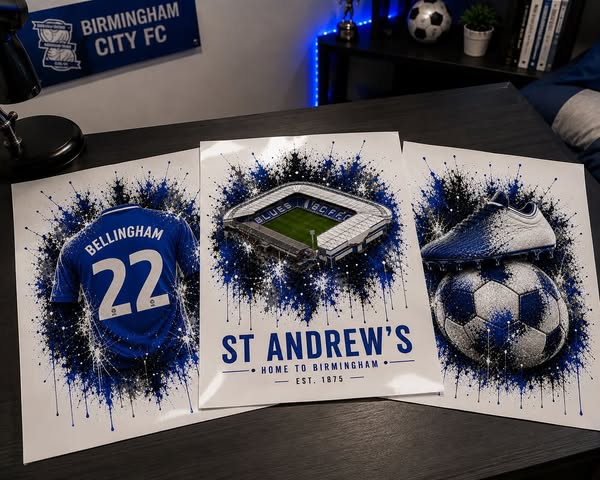 Personalised Football prints!