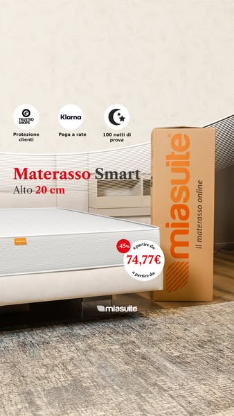 Materasso Smart: qualità Made in Italy​
