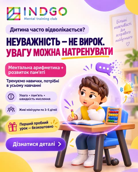 Увагу можна натренувати