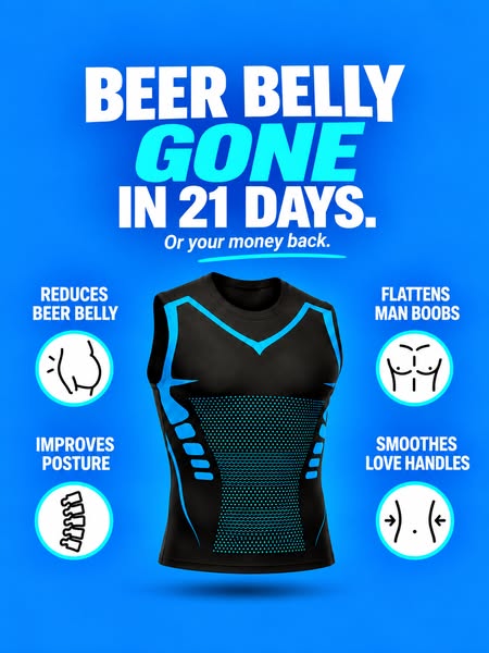 Over 40 and can't get rid of that beer belly? Try this