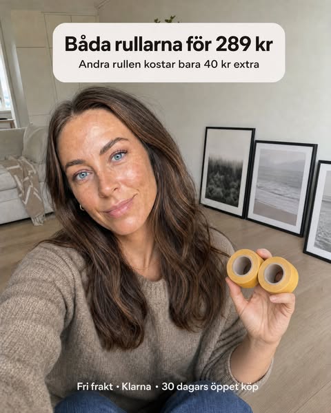 Andra rullen för bara 40 kr