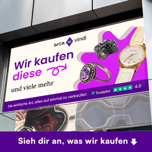 Klicke hier, um alle Artikel zu sehen, die wir kaufen