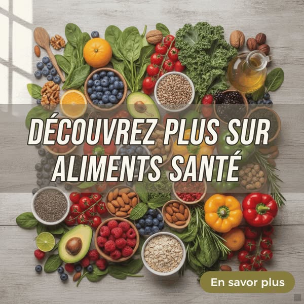 En savoir plus sur aliments santé