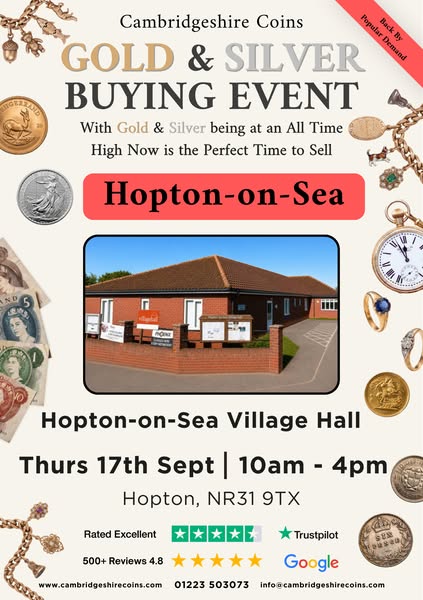 FREE Valuation Event | Hopton-on-Sea