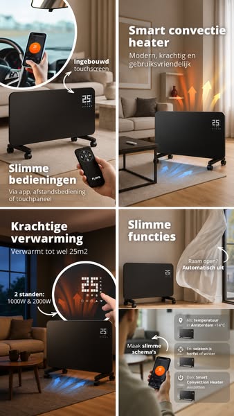 Warmte wanneer jij het nodig hebt