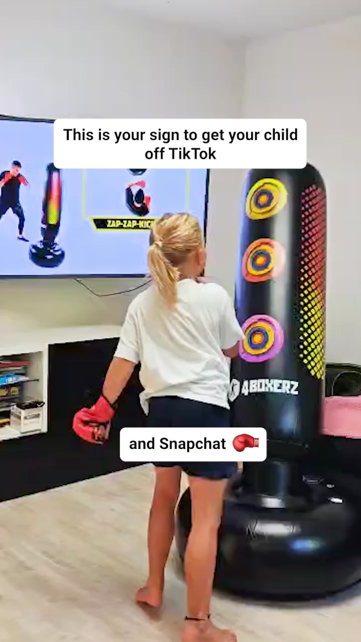 Less screen time. More punch time.