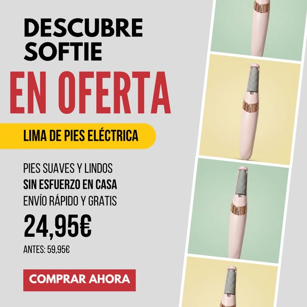 ¡Tu secreto para unos pies de cine! Envío 24/48h Gratis