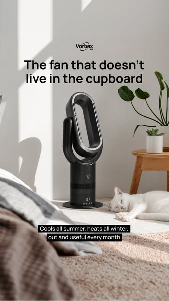 One fan for the unpredictable UK weather