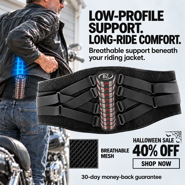 Lower-Back Support. 40% OFF.