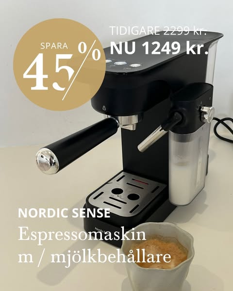 Kaffe klart på bara 45 sekunder