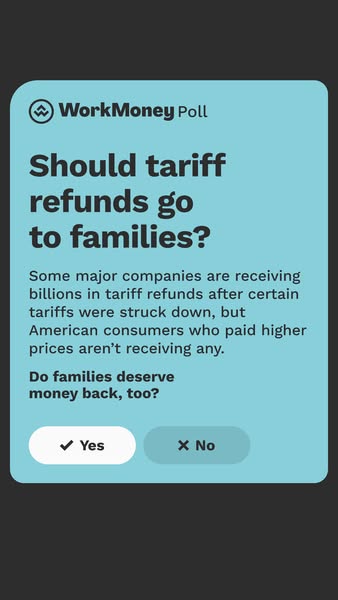 Tariff Refunds Poll