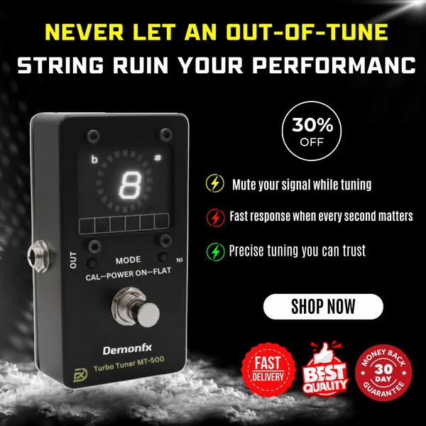 Step on| Tune up| Keep the music going