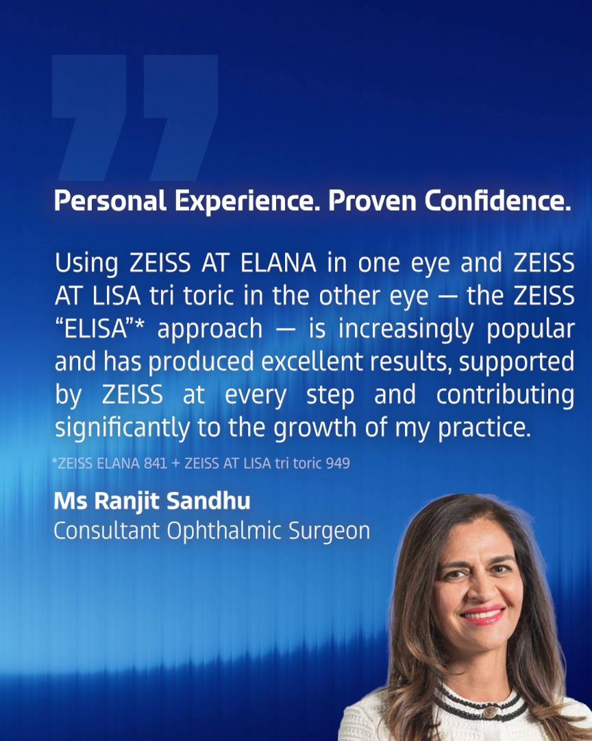 Anúncio de ZEISS Medical Technology