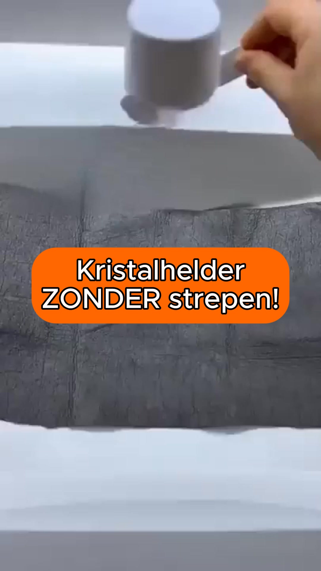 Geen vlekken en chemicaliën meer!