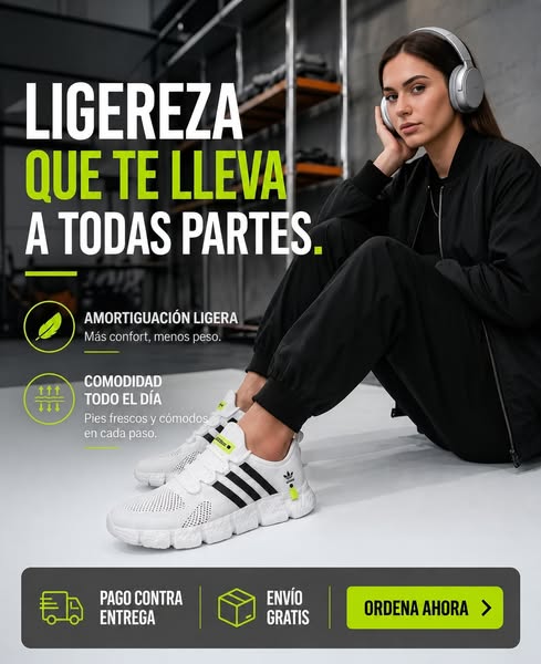 Comodidad y Ligereza en Cada Paso