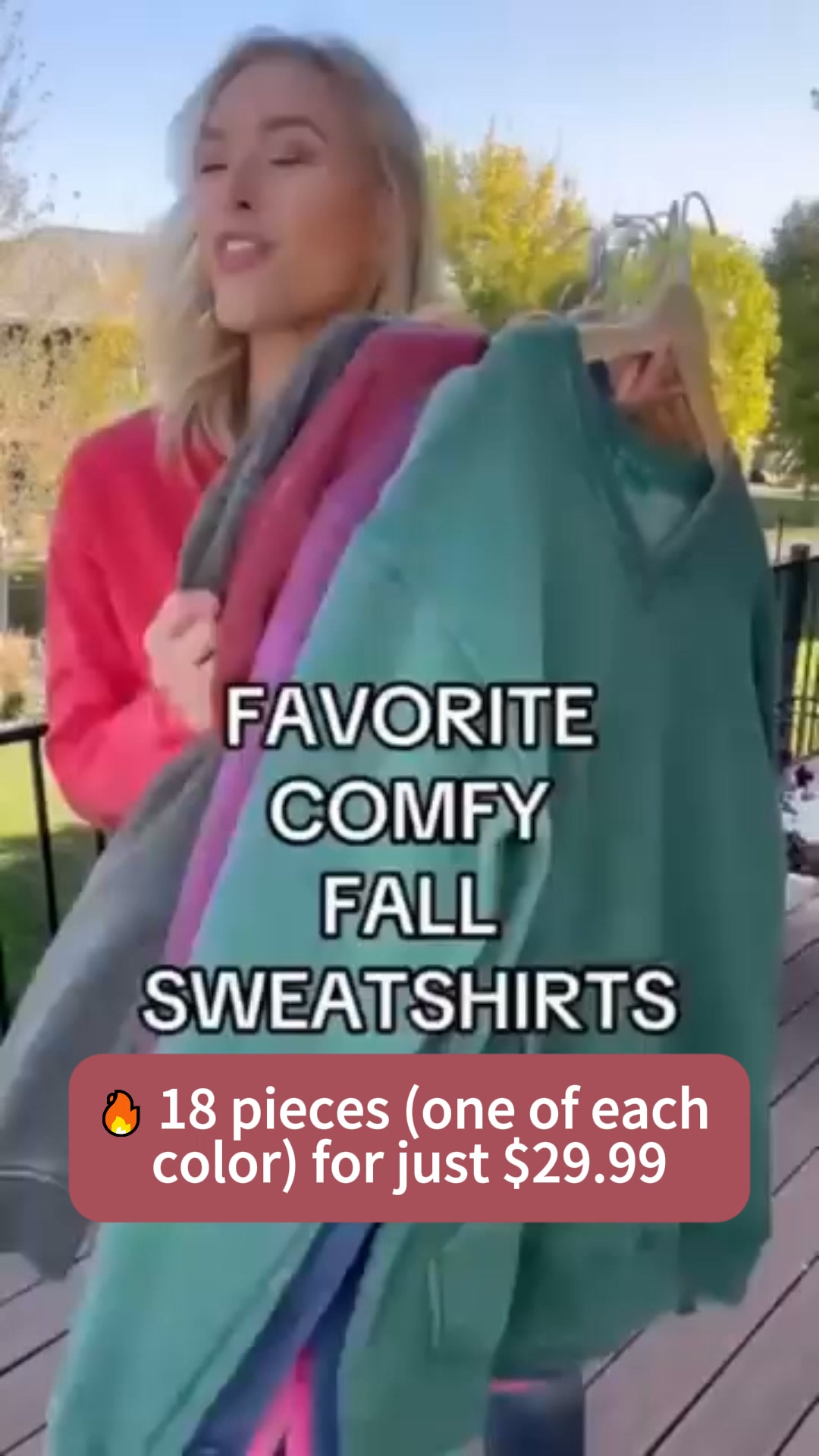 18 pieces (one of each color) for just $29.99