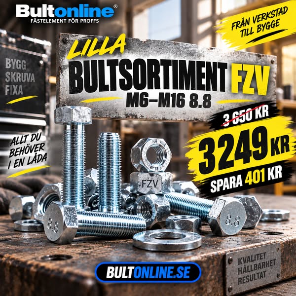 M6–M16 FRI FRAKT
