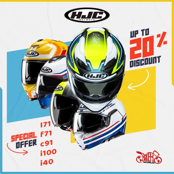HJC LIMITED OFFER | ΕΩΣ -20%