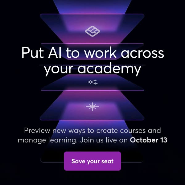 See AI at work across your academy
