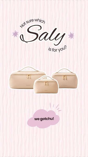 Viral Flat Lay Makeup Bags