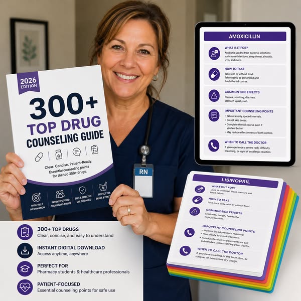 300+ Drugs. Zero Panic. One Study System That Actually Sticks.