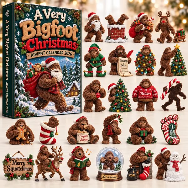 A Very Bigfoot Christmas Advent Calendar 2026 GFTOTP21890 - BUY 1