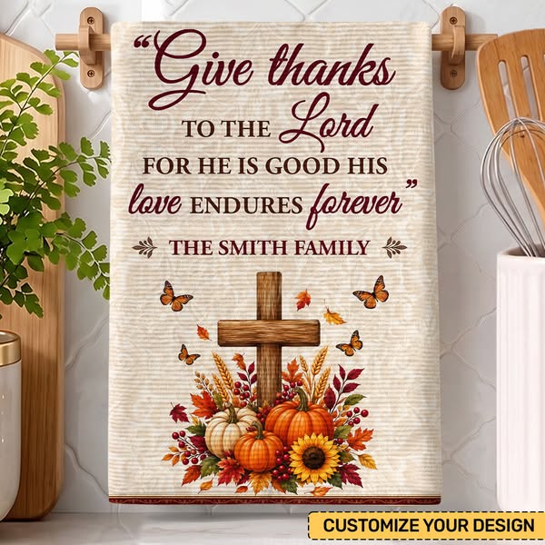 Personalized Kitchen Towel