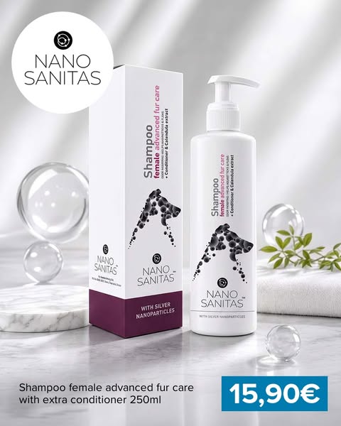 Shampoo female advanced fur care with extra conditioner 250ml