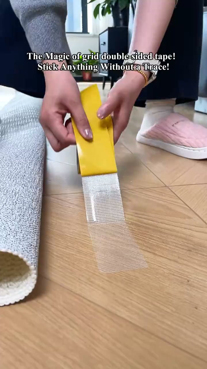 High-Tack Double-Sided Mesh Tape