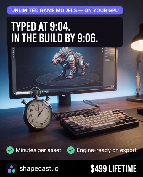 Lock In 50% OFF—Create From Text, Images & Export Straight Into Your Game!