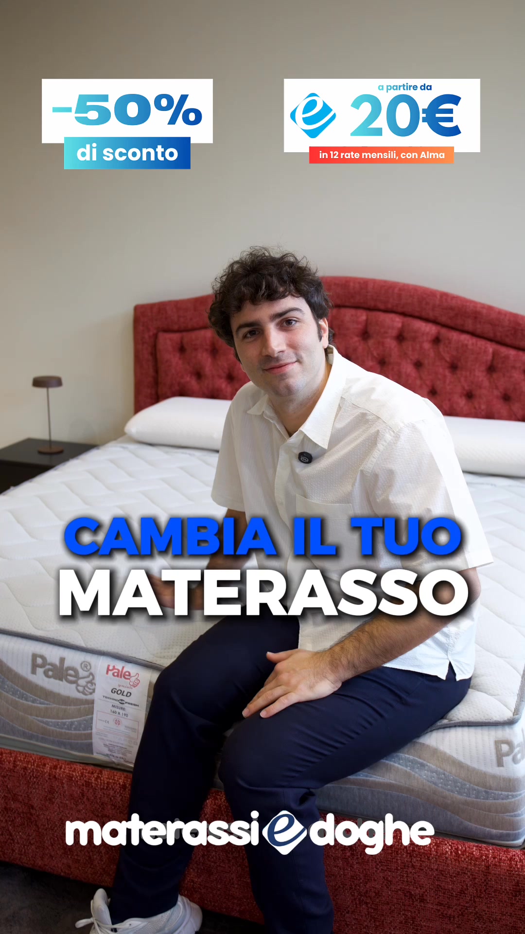 Riposato e senza mal di schiena