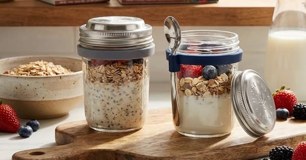 His and Hers Overnight Oats