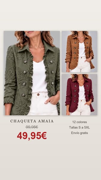 Chaqueta Amaia · 49,95 €