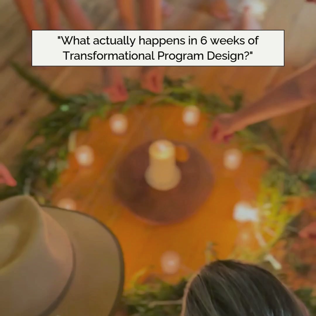 Design retreats + programs people remember for years