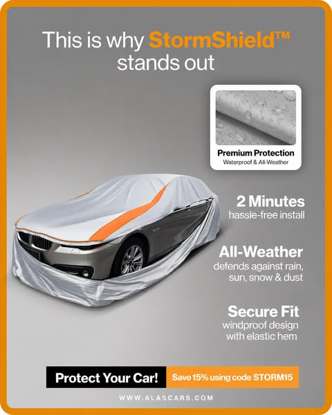 All-Weather Car Protection (15% OFF Code: STORM15)
