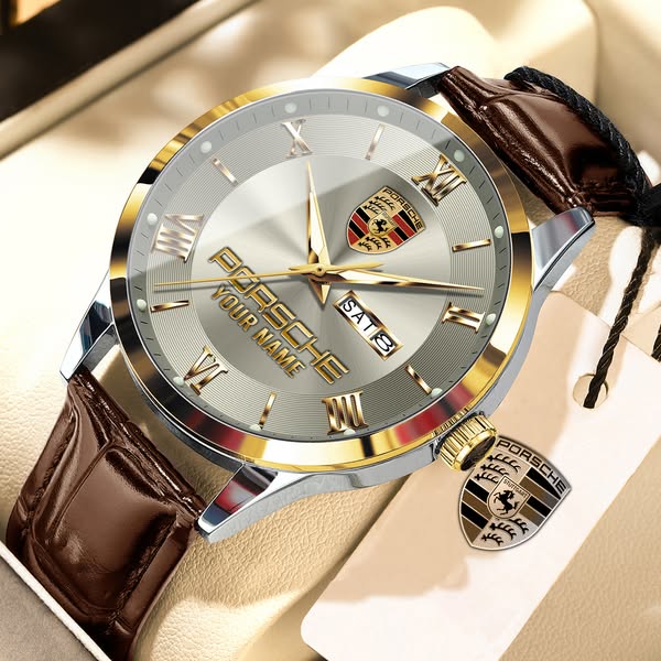 Porsc Custom Name Classic Men Watch
