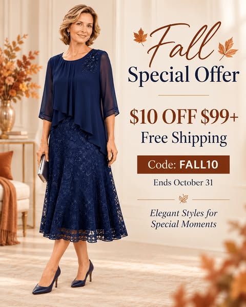 Lace Overlay Chiffon Mother of the Bride Dress