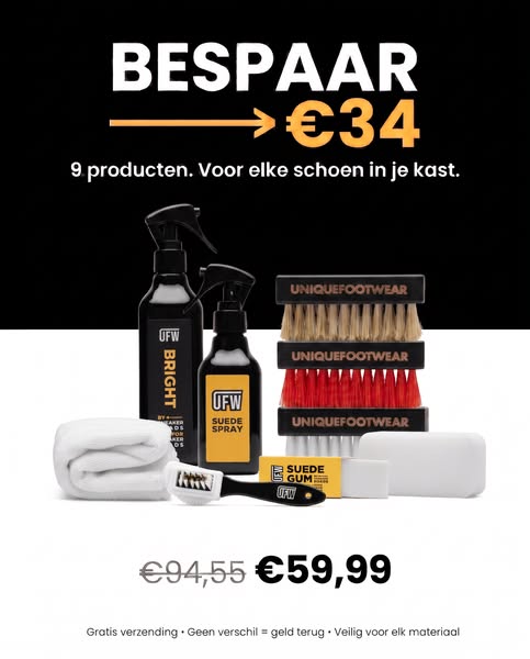 Bespaar vandaag nog €34