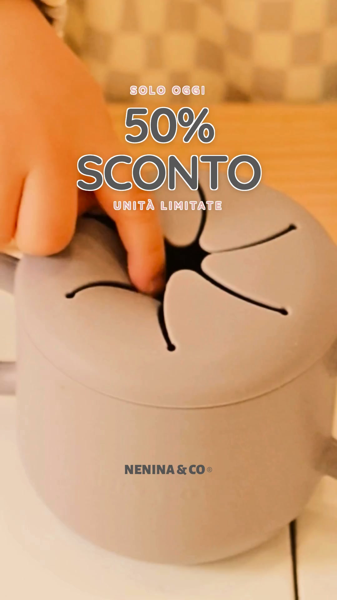 Stoviglie con ventosa