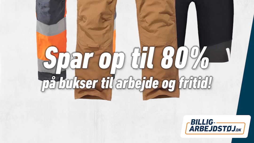 Spar op til 85% på bukser!