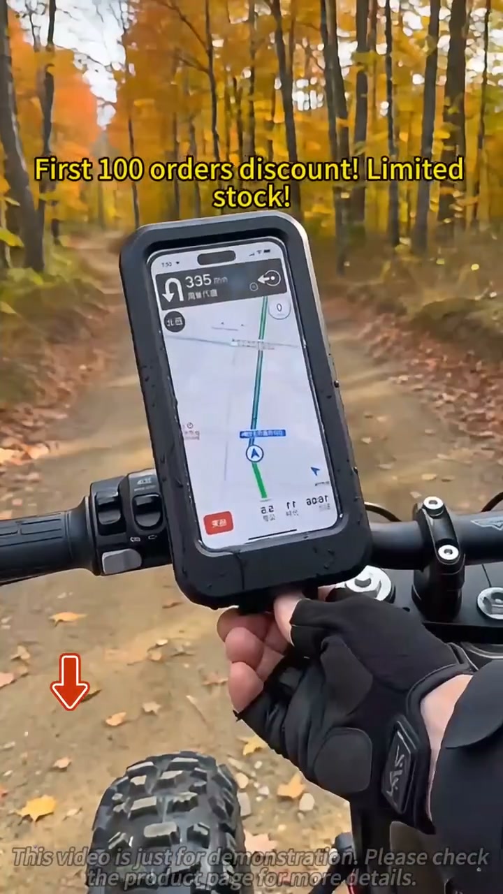 New Arrivals 50% OFFRain-Resistant Phone Holder for Bikes & Motorcycles