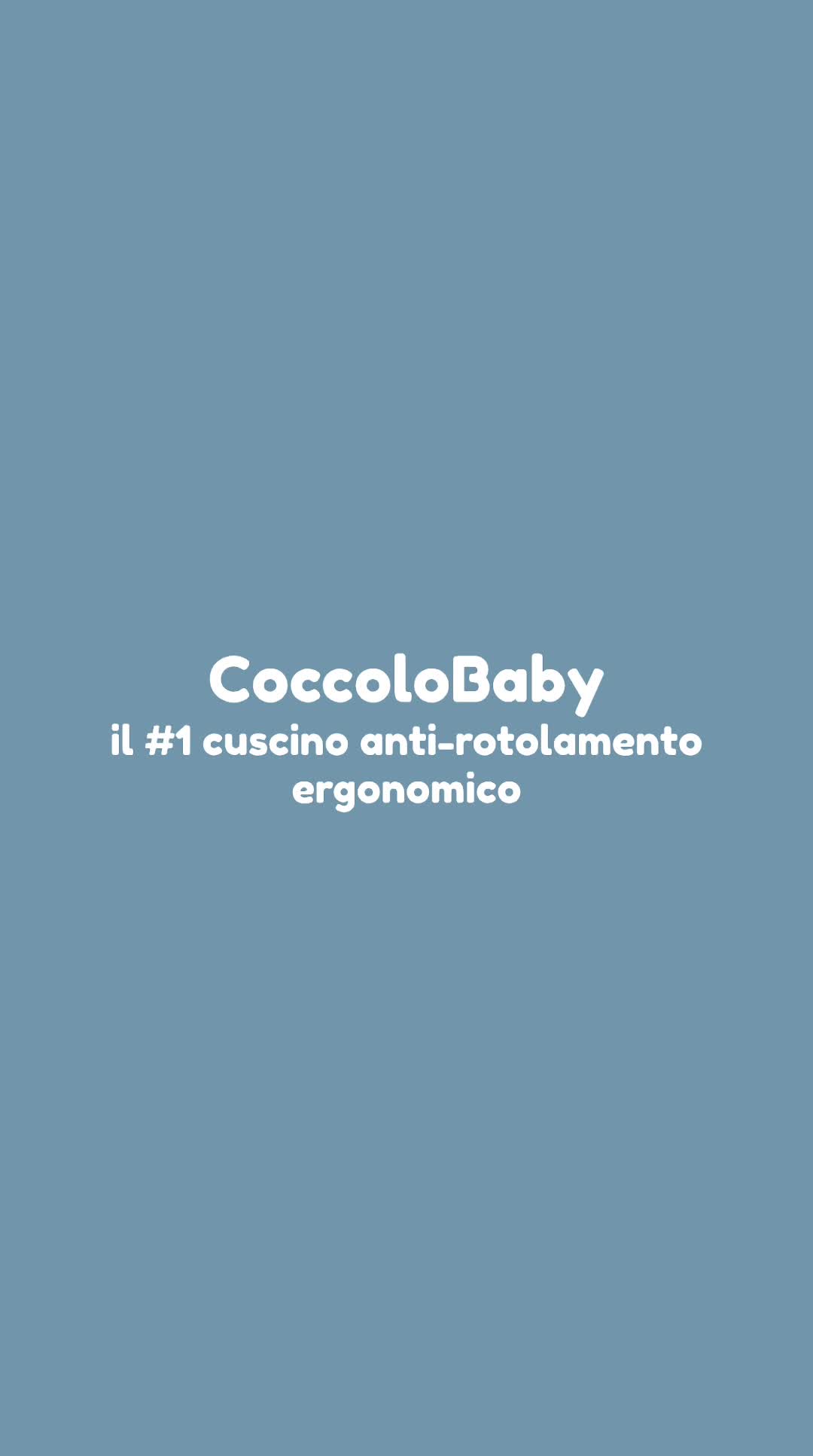 Scopri il primo cuscino antirotolamento e per la plagiocefalia