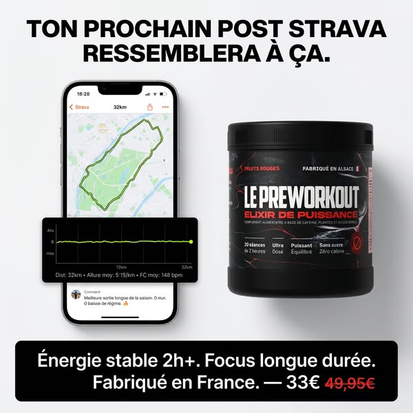 LE MEILLEUR PRÉ-WORKOUT FRANÇAIS